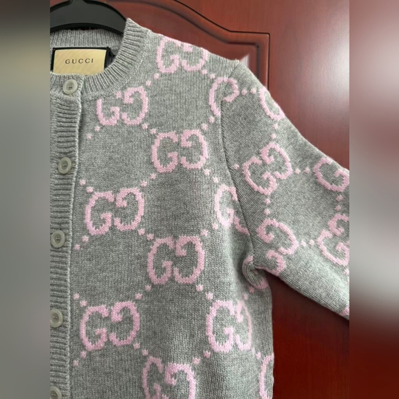 Gucci GG crew neck cardigan sweater - Picture 6 of 12